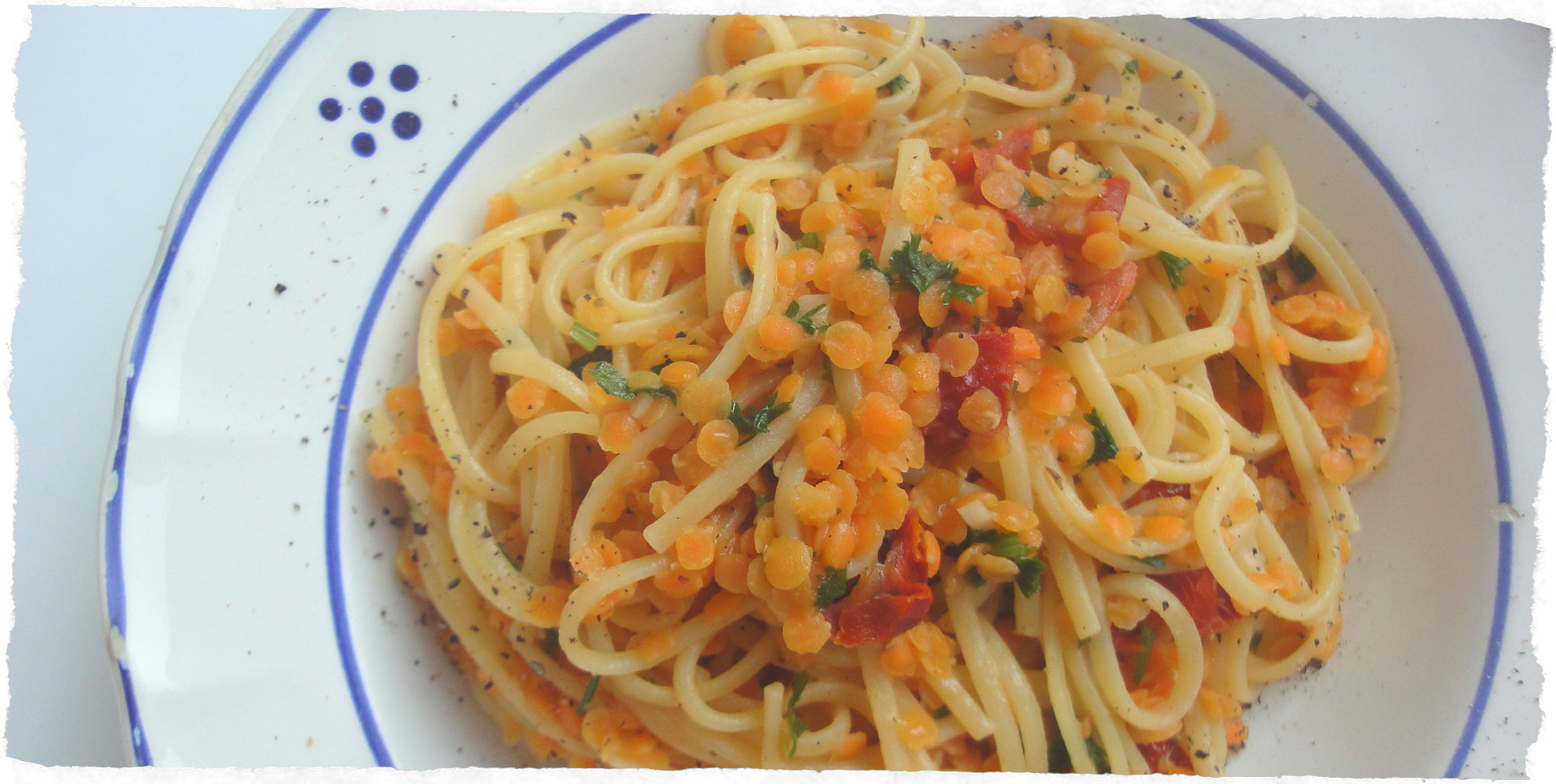 Vegan kochen: Die perfekte Linsen-Pasta für den Abend mit Freunden