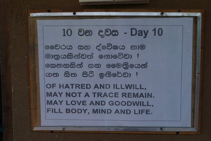 Stillsein ist leicht, wenn keiner redet: 10 Tage Vipassana-Meditation in Sri Lanka 3